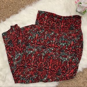 LuLaRoe Floral Maxi Skirt